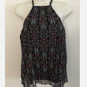 Likely Multi Color Kaleidoscope Chester Top Sleeveless Tank Blouse Sz 2
